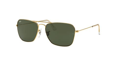 ray-ban unisex-adult rb3136 caravan square sunglasses square sunglasses|More.